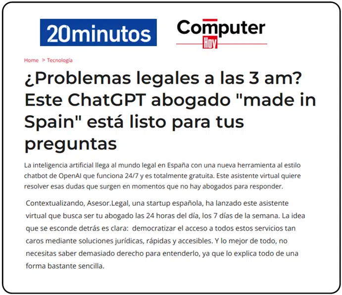 Abogados en Asesor.Legal | Asesoría legal para Directorio de Abogados y Respuestas legales gratuitas con IA Noticia e Asesor Legal en 20 minutos
