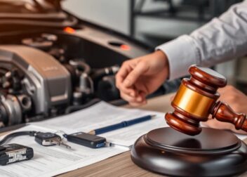 Abogados en Asesor.Legal taller que usa piezas reconstruidas sin avisar reclamacion inmediata